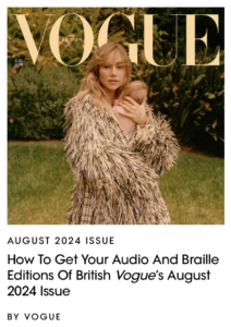 British Vogue Aug 2024